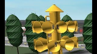 ROBLOX Tornado Siren 6 Federal Signal 3T22A At Valley Springs SD Alternate Wail [upl. by Nonnaer]