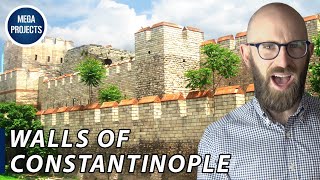 Walls of Constantinople The Last Great Ancient Fortification [upl. by Oralie]