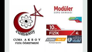 Küresel Aynalar 10 Sınıf Modül4 Test13 [upl. by Trovillion]