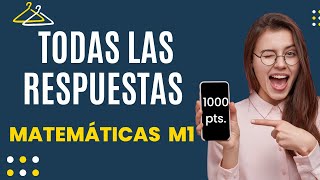 🔴 PAES 2022  Matemáticas M1  RESPUESTAS Parte 12 [upl. by Moriah709]