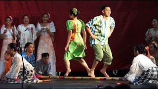 TiniklingTinklingBamboo DancePhilippines Traditional Cultural DanceFolk MusicKawayan [upl. by Nwahsal]