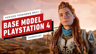 Horizon Forbidden West 13 Minutes of Base Model PS4 Gameplay [upl. by Naneek]