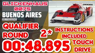 Asphalt 9  GLICKENHAUS 007S Grand Prix Practice Round 0048895 2⭐ Touchdrive Instructions [upl. by Charleen154]