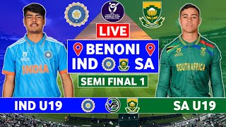 U19 World Cup Live India U19 v South Africa U19 Live  IND U19 vs SA U19 Semi Final Live Commentary [upl. by Turner]