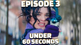 Hawkeye Episode 3 In Under 60 Seconds [upl. by Ailalue]