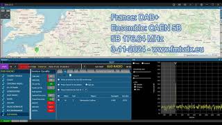 Tropo DX France DAB 5B  CAEN 5B  Alençonles Cailloux [upl. by Ferreby833]