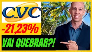 CVCB3 VALE A PENA INVESTIR ANÁLISE AÇÕES CVC [upl. by Niki]