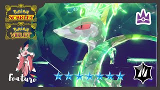 Lurantis  SOLO 7 Star Serperior Tera Raid in Pokemon Scarlet Violet [upl. by Blackington149]