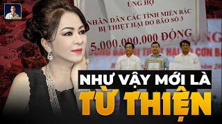 GIỮA TÂM BÃO “SAO KÊ” CÔNG TY CỦA BÀ PHƯƠNG HẰNG ỦNG HỘ ĐỒNG BÀO MIỀN BẮC SỐ TIỀN KHỦNG [upl. by Dlorad]