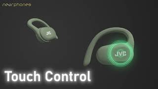 JVC HANP40T quotnearphonesquot Open Ear True Wireless Headphones [upl. by Aztinad]