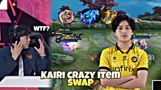 KAIRI SHOWING HIS FAST HAND BUY AND SELL😱 CASTERS REACTION ON KAIRIS ITEM SWAP [upl. by Mimajneb]