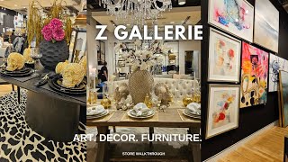 Z Gallerie Store Walkthrough Glam Decor Art Pillows amp More [upl. by Eimmij]