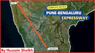 702 Km Pune Bengaluru Expressway Project Details [upl. by Nyasuh]