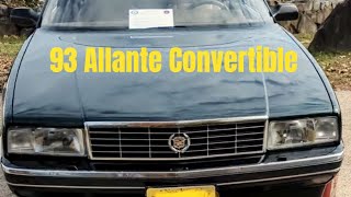 ⛳ 1993 Cadillac Allante Convertible Polo Green RARE cadillac convertible allante pininfarina [upl. by Ahsas352]