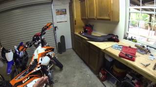 KTM 350 EXCF Seat Concepts Seat Review [upl. by Niasuh814]