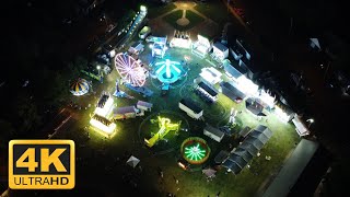 DRONE FOOTAGE Firemans Carnival  Hummelstown PA 4K [upl. by Sel]