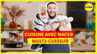 Cuisine  Multicuiseur vendu le 0807 avec Nacer  Lidl France [upl. by Elatsyrk]