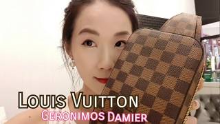 รีวิว Louis Vuitton Geronimos Damier White Brandname Review [upl. by Coridon463]