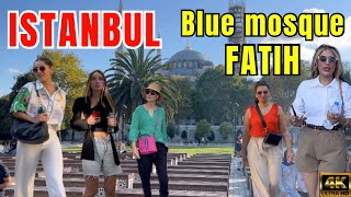 🇹🇷 Istanbul Sultanahmet Fatih Walking Tour details amp prices 4k [upl. by Tuchman]