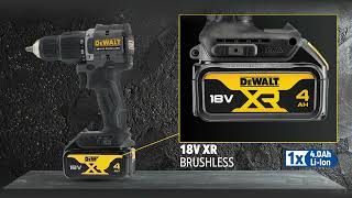 DEWALT 100 YEAR BRUSHLESS COMBI 1 x 4Ah  Screwfix [upl. by Gargan]