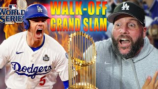 AMAZING WORLD SERIES WALKOFF GRAND SLAM First Time Ever [upl. by Kurr]