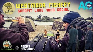 Sandpit Lake Westmoor Fishery  Fresh Fishing 48hr Social [upl. by Skilken]