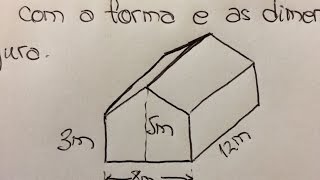 MFUNA  Gm2  Como calcular o volume de um galpão que tem formato de prisma [upl. by Avon]