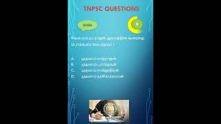 TNPSC GROUP 4 GROUP 2  TNPSC QUIZ  GK QUIZ tnpsc tnpscquestions [upl. by Enej]