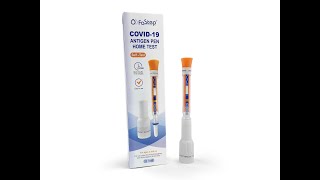 Fastep Covid19 Antigen Pen test Instruction Video [upl. by Etteoj]