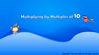 Multiplying by Multiples of 10 [upl. by Melony883]