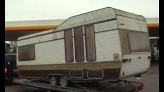 De Roeck Jumatt Caravan PART 2 Tandemasser Wohnwagen Oldtimer Oldie Caravans Travel Trailer RV [upl. by Candice]