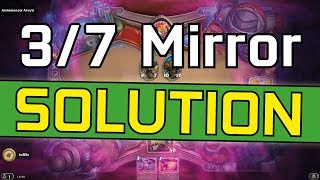 SOLUTION 37 Astromancer Arwyn Mirror Puzzle Lab  Hearthstone  The Boomsday Project [upl. by Linnie501]