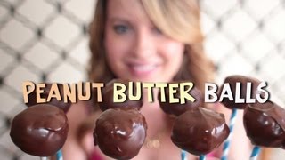 How to make Peanut Butter Balls [upl. by Anilahs]