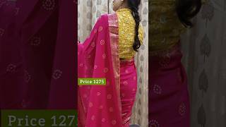 Flipkart saree haul  karwachauth and diwali special saree  partywear saree haul [upl. by Emalia]