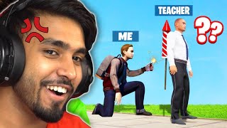 TROLLING TEACHERS IN SCHOOL  TECHNO GAMERZ [upl. by Soulier369]