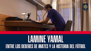 Lamine Yamal entre los deberes de mates y la historia del fútbol  🔴 SEFUTBOL [upl. by Brunella]