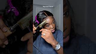 Wig install tutorial wiginstall wiginstallation wigtutorial wiginfluencer luvmehair waterwave [upl. by Baily]