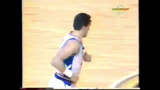 Sabonis vs Estudiantes Euroleague Feb 1993 [upl. by Genni947]