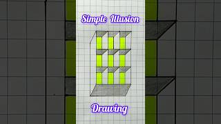 Draw 3D Illusions Easily short [upl. by Fayina835]