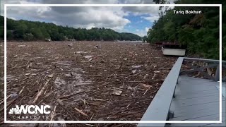 Helene recovery efforts press on in Rutherford County North Carolina [upl. by Anelac]