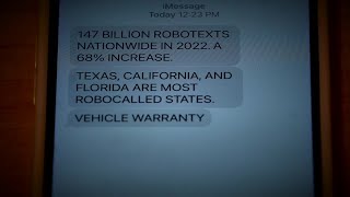 Study Florida among top 3 states receiving most robocalls [upl. by Ahsinat]