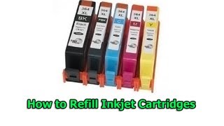 How to Refill Inkjet Cartridges [upl. by Attenborough]