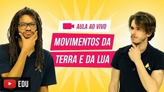 Movimentos da Terra e da Lua no Sistema Solar [upl. by Opportina]