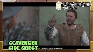 Kingdom Come Deliverance Scavenger Quest Walkthrough Kunesh survived [upl. by Haldan226]