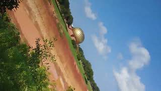 Matrimandir Aurobindo Ashram Auroville Pondicherry [upl. by Alrahc673]