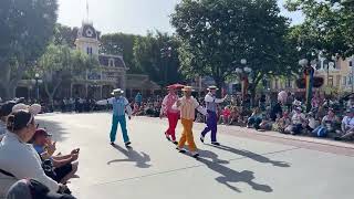 Live Disneyland Resort Monday Parade Rides 61724 [upl. by Annaerda]