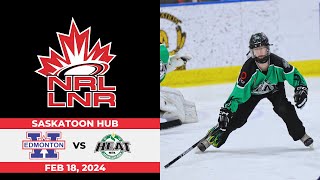 202324 NRL Saskatoon Hub ⭕ Edmonton WAM v Saskatchewan Heat Feb 18 2024 [upl. by Corkhill]