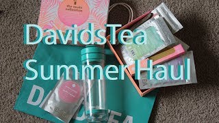 DavidsTea Summer Haul [upl. by Denna]