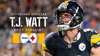 TJ Watt Finalist for DPOY  Pittsburgh Steelers [upl. by Keating310]