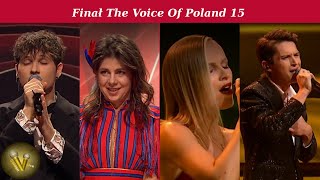 Ania Iwanek Kacper Andrzejewski Iza Płóciennik Mikołaj Przybylski Kto wygra Voice of Poland 15 [upl. by Dareen]